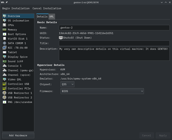 Step 7 - Configuration Begin