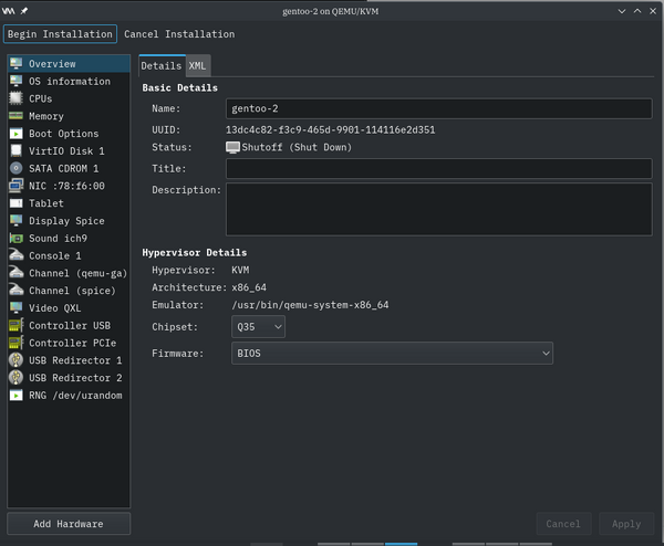 Step 6 - Virtual Machine Configuration